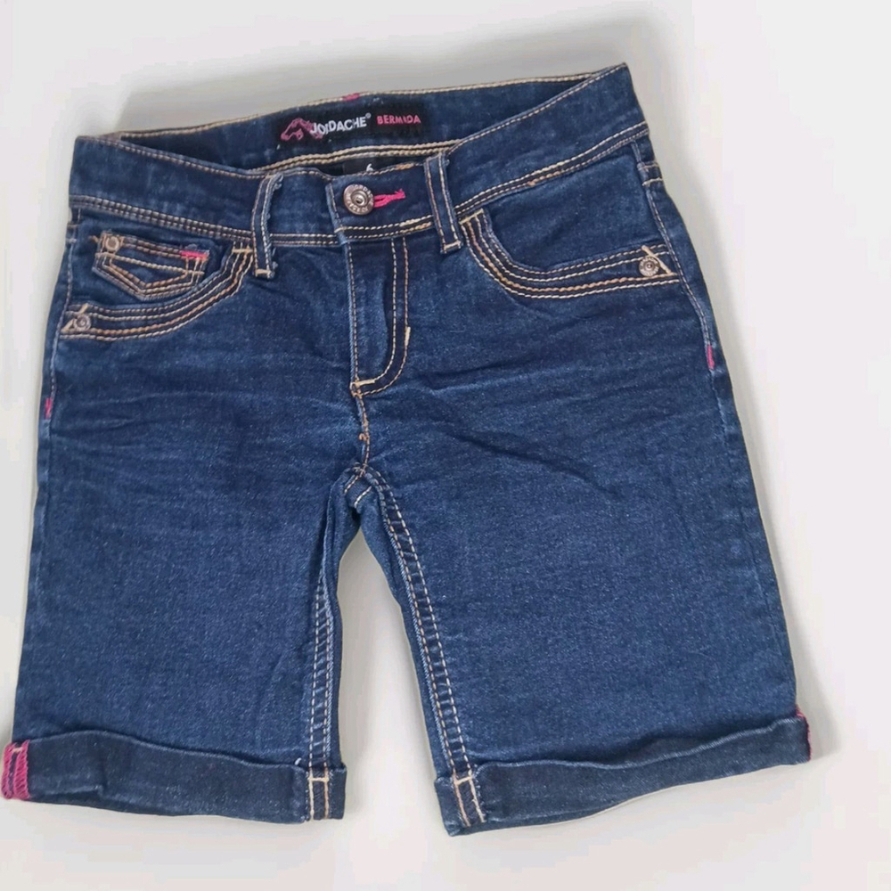 Jordache Girls Denim Bermuda Shorts Size 6